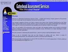 Tablet Screenshot of gastrainingnow.com
